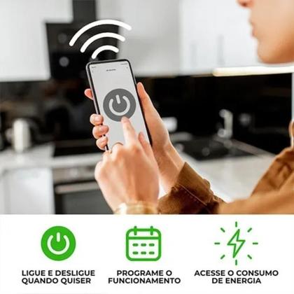 Imagem de Tomada Inteligente Interruptor Google Alexa Inteligente