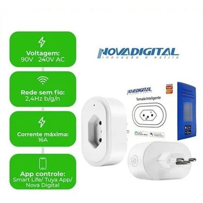 Imagem de Tomada Inteligente Interruptor Google Alexa Inteligente