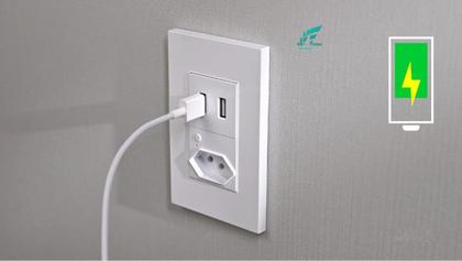Tomada Inteligente Parede Usb Embutir 10A Interruptor JWCOM Imagem de Tomada Inteligente Parede Usb Embutir 10A Interruptor JWCOM