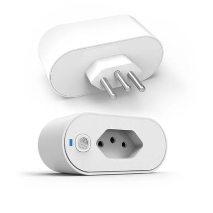 Imagem de Tomada Inteligente Smart Monitor de Consumo Automação Residencial 16A Wi Fi Bivolt Smart Plug com sp
