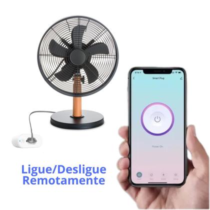 Imagem de Tomada Inteligente Wifi Bivolt 16A Tuya Smart Life Alexa Branco