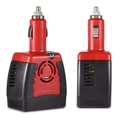 Imagem de Tomada P/ Carro  12v 110v 150w Tensao Usb Carregado