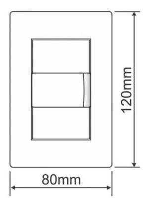 Imagem de Tomada Padrão 4x2 2P+T 10A 250V Habitat - FAME