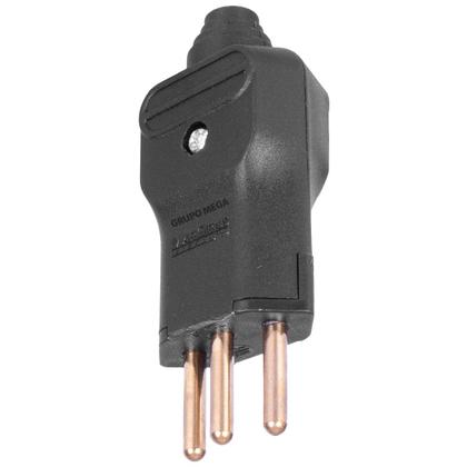 Imagem de Tomada plugue Margirius 2P+1T 10a prensa cabo kit 5