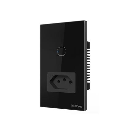 Imagem de Tomada Simples 10a Smart Wi-fi Ets 2001 Preto 4850067