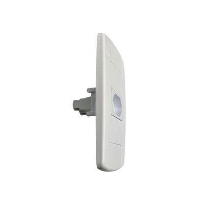 Imagem de Tomada Simples Monobloco 3 Pinos 20A 250V 4x2 Branco