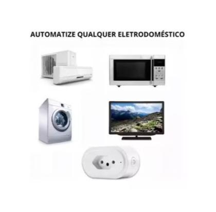 Imagem de Tomada Smart Plug Max Wi-fi 16a Aitek 900 PRO Alexa Cor Branco