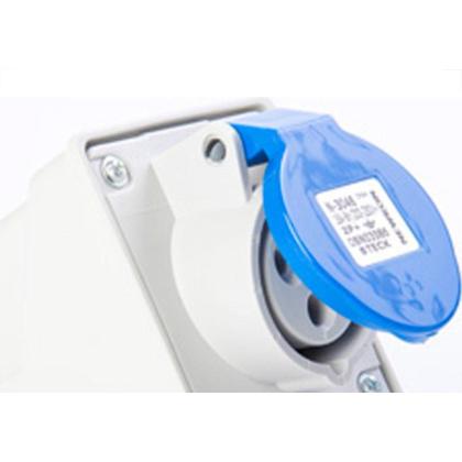 Imagem de Tomada Steck Sobr.2P+T 16A 250V6H Az3006