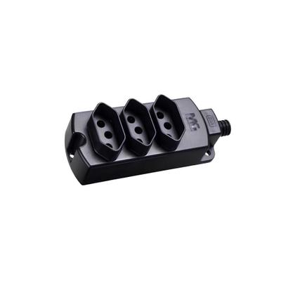 Imagem de Tomada tripla 2p+t cz margirius 20a (tmu3-320)