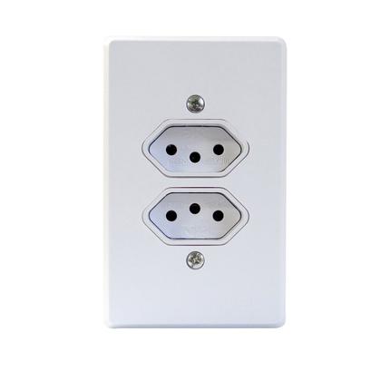 Imagem de Tomadas E Interruptores (25 Pç) Kit Casa Completa Linha Gelo