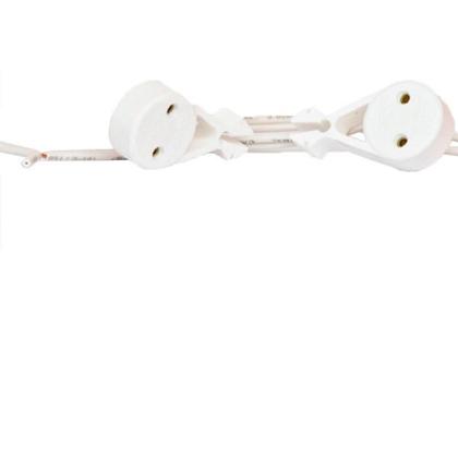 Imagem de Tomadinha Com Rabicho Redy Para Fluorescente Engate Rapido 108 - Kit C/50