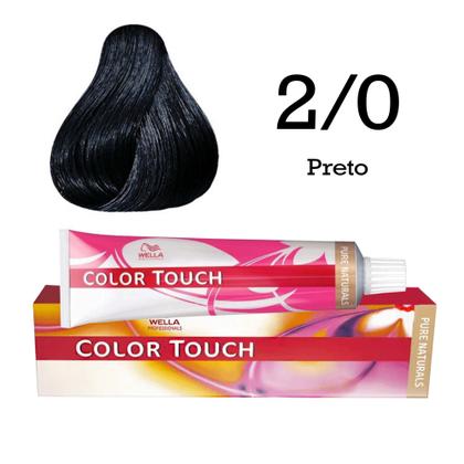 Imagem de Tonalizante 2/0 Preto Color Touch  Wella Professionals