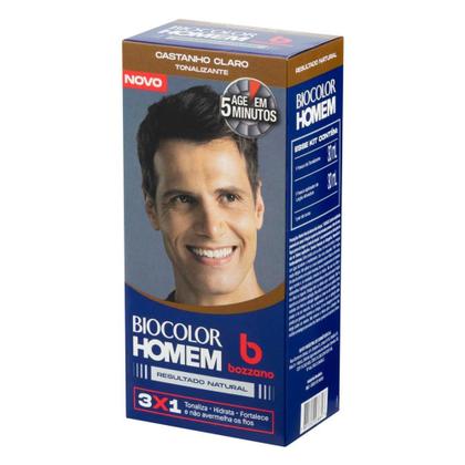 Imagem de Tonalizante Biocolor Homem Castanho Claro