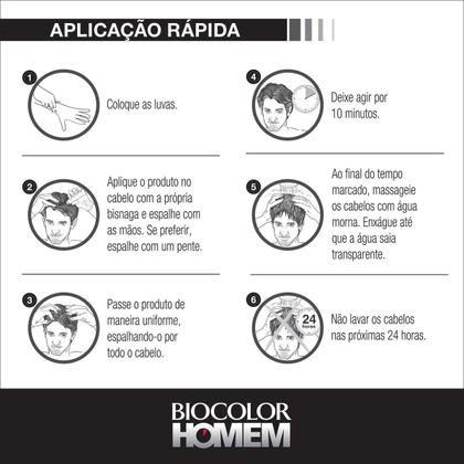 Imagem de Tonalizante Biocolor Homem Redução Grisalhos