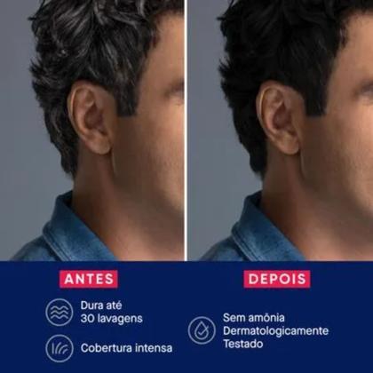 Imagem de Tonalizante Capilar Castanho Escuro Biocolor Homem - Bozzano