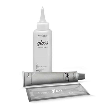 Imagem de Tonalizante Hidra Gloss 200 Preto - Acquaflora