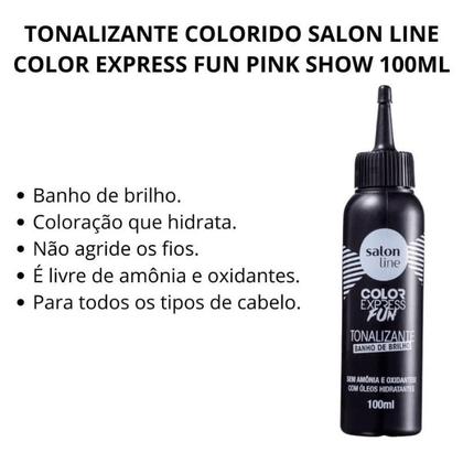 Imagem de Tonalizante Salon Line Color Express Pink Show 100ml