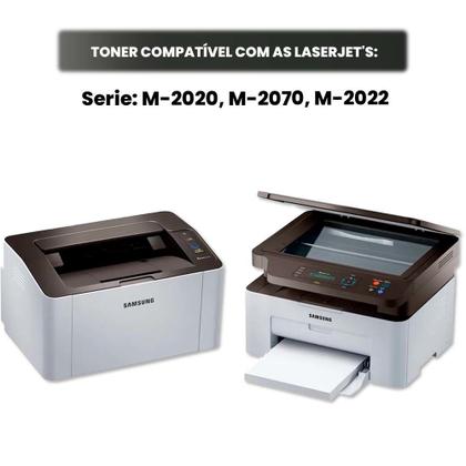 Imagem de Toner Compatível D111L D111 Para Samsung M2020 M2022 M2070 Preto 1.800 Páginas