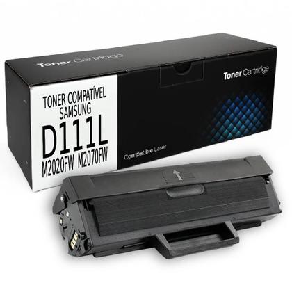 Imagem de Toner Compatível D111L D111 Para Samsung M2070 M2070W M2022 M2020 Preto 1.800 Páginas