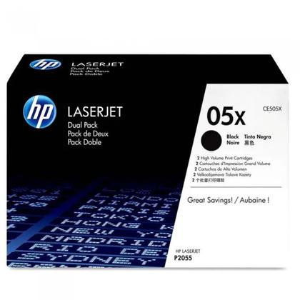 Imagem de Toner Original  P2055 P2055N P2055DN P2055X  CE505X 05X  PRETO