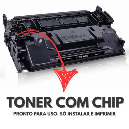 Imagem de Toner Para M428fdw M404dw M428dw M404n - COM CHIP Cf258x 58x