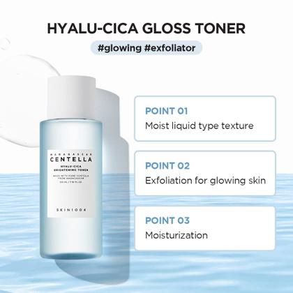 Imagem de Toner SKIN1004 Hyalu-CICA Brilhante 210 ml com ácido hialurônico