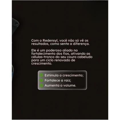 Imagem de Tônico Capilar Anti Queda e Fortalecimento dos Cabelos Redensyl 90ML - Barba de Urso