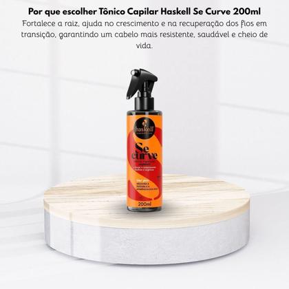 Imagem de Tônico Capilar Haskell Se Curva Estímulo Crescimento 200 ml