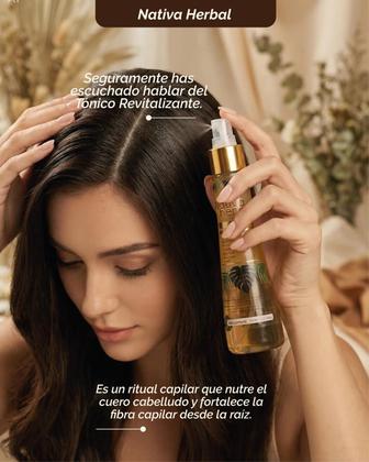 Imagem de Tônico Capilar Revitalizante Nativa Herbal 120ml