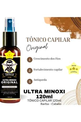 Imagem de Tonico Capilar Ultraminoxi 120ml Barba Cabelo