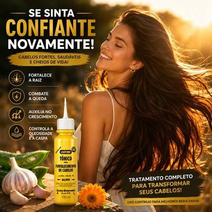 Imagem de Tônico de Alho Gota Dourada Fortalecimento Tradicional 100ml