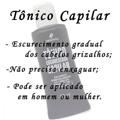 Imagem de Tônico Escurecedor Capilar Natubelly 80ml