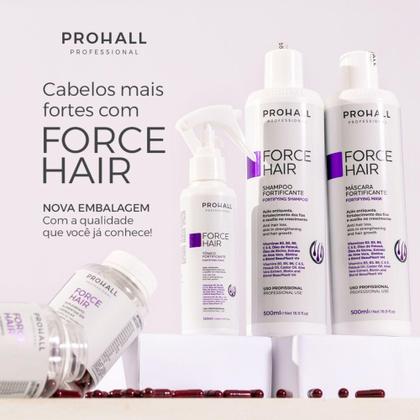 Imagem de Tônico Force Hair Crescimento Capilar Acelerado 150ml ProHall Professional
