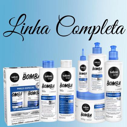 Imagem de Tônico Fortalecedor Salon Line SOS Bomba Original 100ml