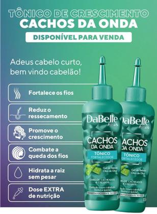 Imagem de Tônico Fotalecedor Cachos da Onda Dabelle Hair 100ml