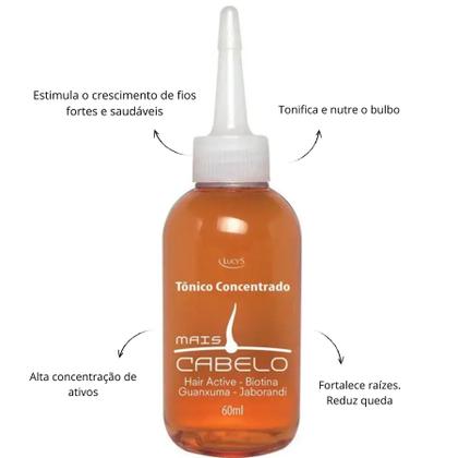 Imagem de Tônico Mais Cabelo - Contra queda estimula o crescimento, fortalece - 60ml