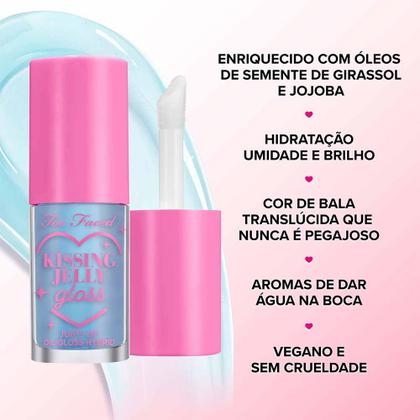 Imagem de Too Faced Lip Oil Gloss Kissing Jelly Kit com 2 Unidades