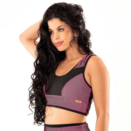 Imagem de Top 3D Feminino Fitness Tarelles - T0566