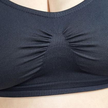 Imagem de Top Academia Selene Nadador Sem Costura Plus Size