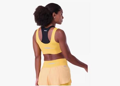 Imagem de Top Authen 2 Em 1 Corrida Dupla Face - Amarelo, Compressão