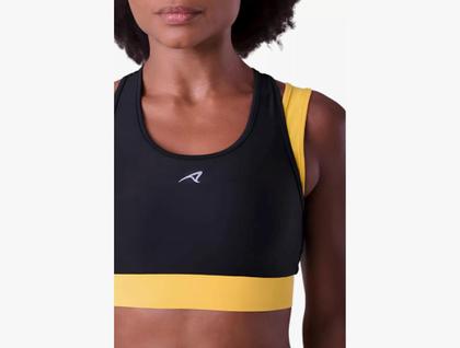 Imagem de Top Authen 2 Em 1 Corrida Dupla Face - Amarelo, Compressão