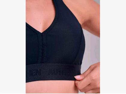 Imagem de Top Authen Essential Flex Decote Em V - Leve, Anti-flacidez, Performance, Conforto