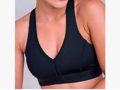 Imagem de Top Authen Essential Flex Decote Em V - Leve, Anti-flacidez, Performance, Conforto