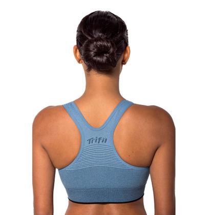 Imagem de Top Básico Original Trifil Sem Costura Sport Sem Bojo e Sem Aro Academia Feminino