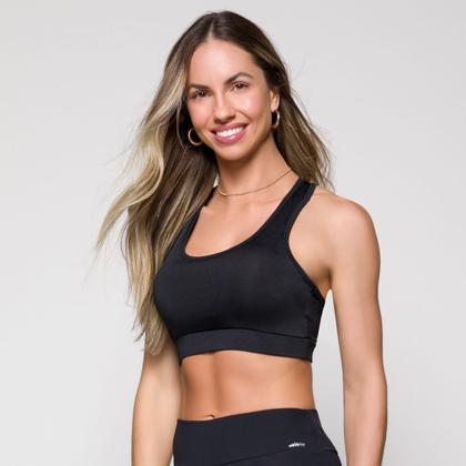 Imagem de Top Básico Selene Com Bojo Top Ginástica Academia Nadador