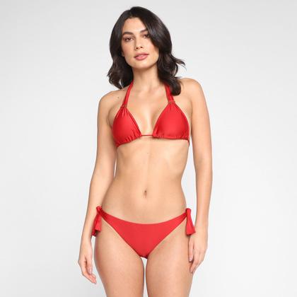 Imagem de Top Biquini Com Bojo Acqua By Classic Frente Única Liso