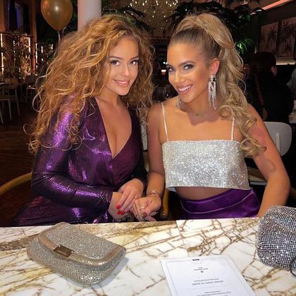 Imagem de Top Blusa Curta Cropped com Alça Brilhoso Forrado Luxo Festa