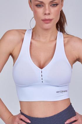 Imagem de Top Bojo Classic Suplex Power Branco