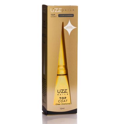 Imagem de Top Coat Clear Diamond 12ml - UZE Nails