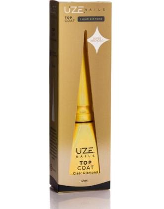 Imagem de Top coat clear diamond 12ml uze nails